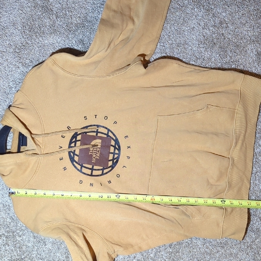 The North Face Tan Hoodie with Logo - Picture 8 of 11
